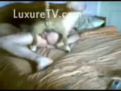 In this savage sex movie, a cock's craving twink gets his dog to drill his ass.